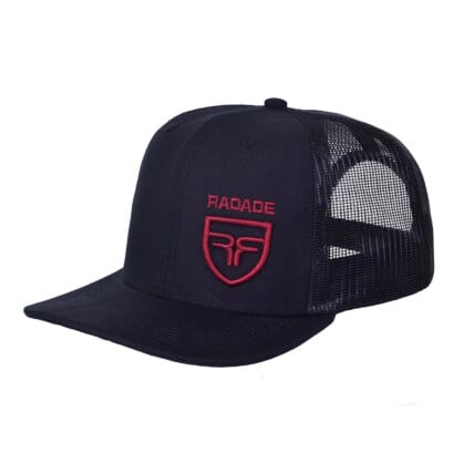 Boné Radade cor preto com lateral em tela preto - 8280