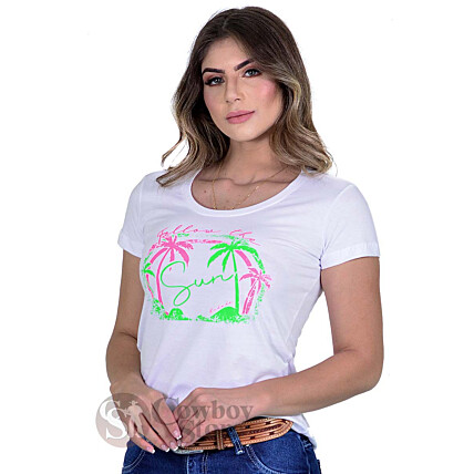 Baby Look Radade Branca - 1328