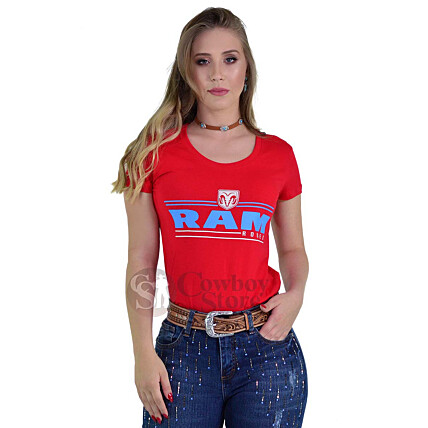 Baby Look RAM Rodeo cor Vermelha - 1436