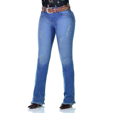 Calça Jeans Feminina Radade CF Lycra Torn 2