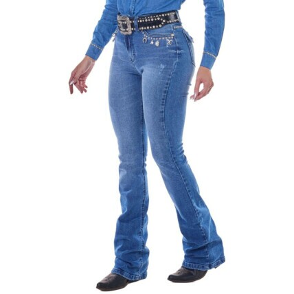 Calça Jeans Feminina Radade CF Lycra Trinket Country Premium