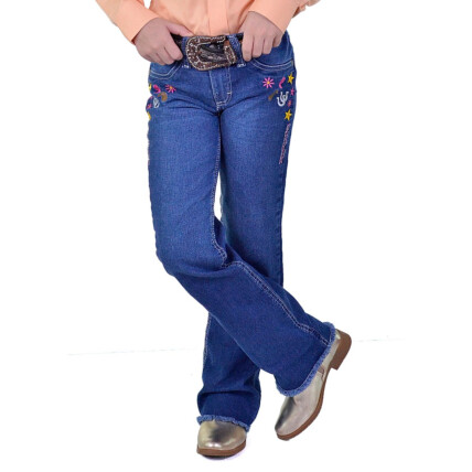 Calça Radade Infantil Lycra Fun Azul