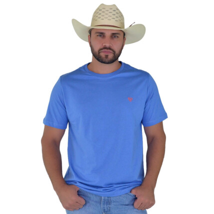 Camiseta Radade Bordada Azul - 1843
