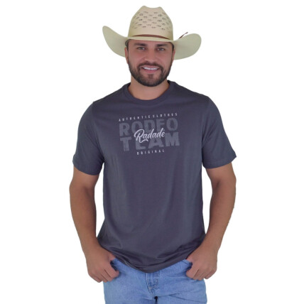 Camiseta Radade Silk cor Chumbo - 1819