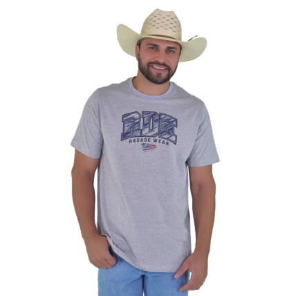 Camiseta Radade Silk cor Cinza - 1820