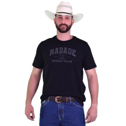 Camiseta Radade Silk cor Preta - 1945