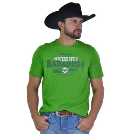 Camiseta Radade Silk cor Verde - 1750
