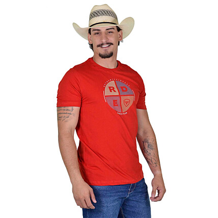 Camiseta Radade Silk cor Vermelho - 1633