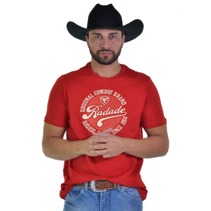 Camiseta Radade Silk cor Vermelho - 1751