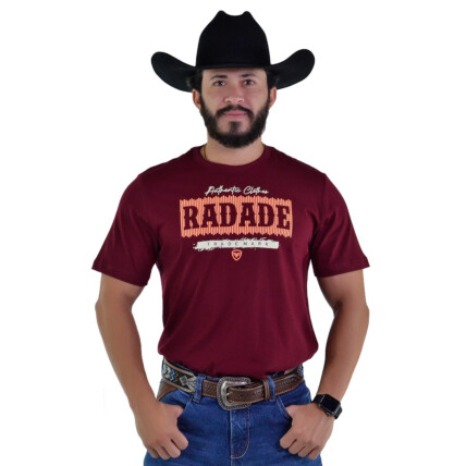 Camiseta Radade Silk cor Vinho - 1805