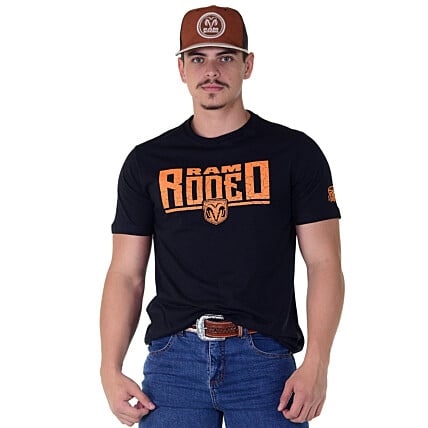 Camiseta RAM Radade Team Silk Preta - 1021