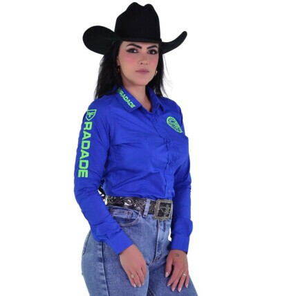 Camisete Manga Longa RDE LIGHT cor Royal - 1934