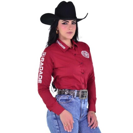 Camisete Manga Longa RDE LIGHT cor Vinho - 1936