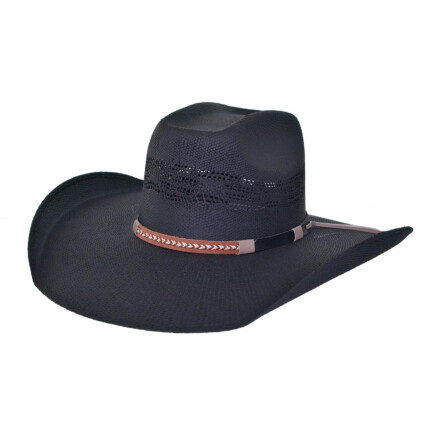 Chapéu Pralana Bangora Rodeo Cross Aba 12 Preto