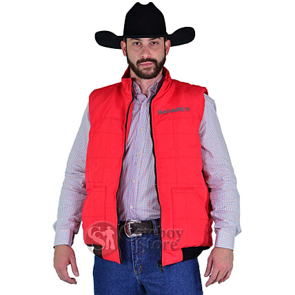 Colete de Nylon Radade Masculino cor Vermelho - 1422