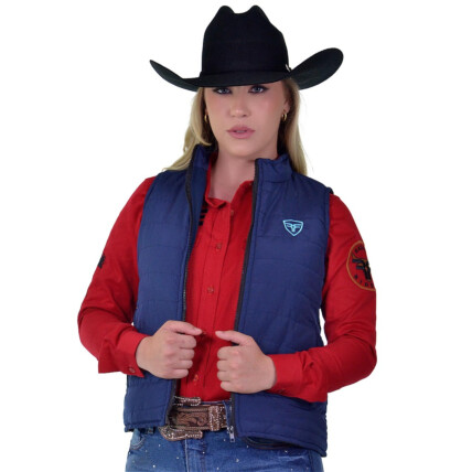 Colete Feminino Radade em Nylon cor Marinho - 1692