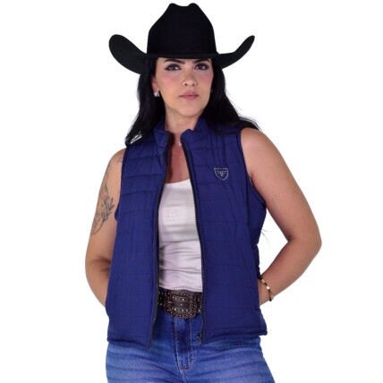 Colete Feminino Radade em Nylon cor Marinho - 2105
