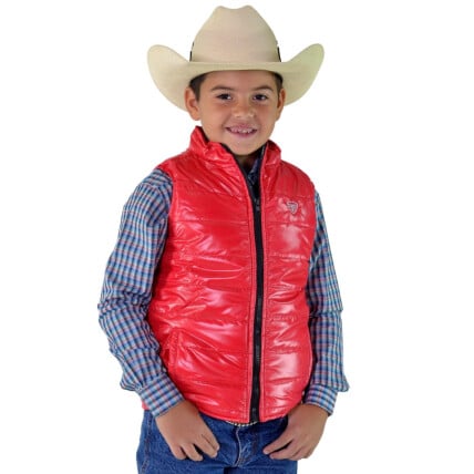 Colete Nylon Radade Unissex Infantil cor Vermelho - 1653
