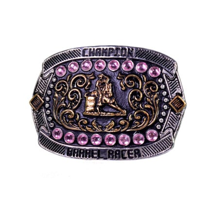 Fivela em Ouro e Prata Master Barrel (10cm x 7,5cm)- 2409