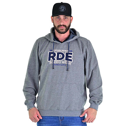 Moletom Radade RDE Bordado cor  Cinza - 1382