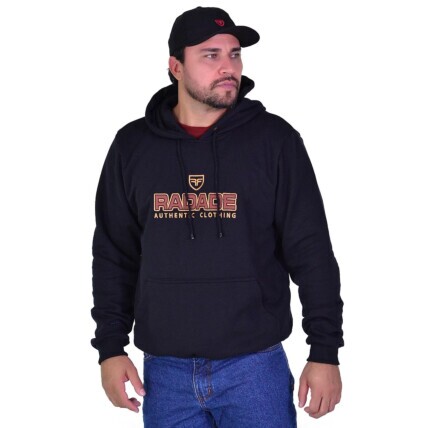 Moletom Radade RDE Bordado cor Preto - 2175