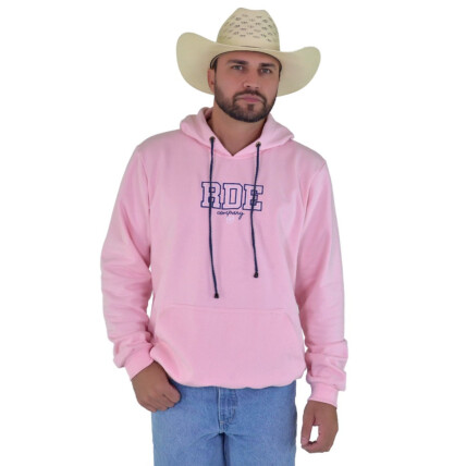 Moletom Radade RDE Bordado cor Rosa - 1851