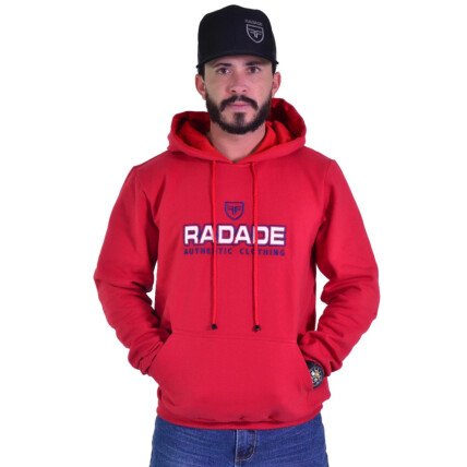 Moletom Radade RDE Bordado cor Vermelho - 1906