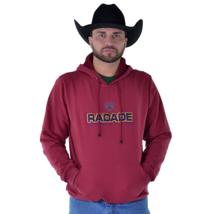 Moletom Radade RDE Bordado Vinho - 1740