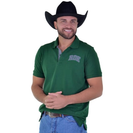 Polo Masculina Radade Classic RDE cor Verde - 1721