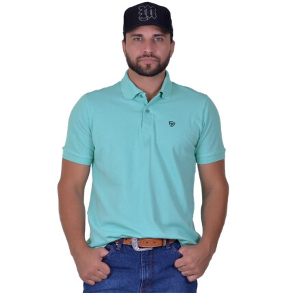 Polo Masculina Radade Verde Água - 1650