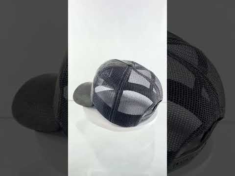 Boné Radade em Suede cor Cinza com tela Cinza - 8251