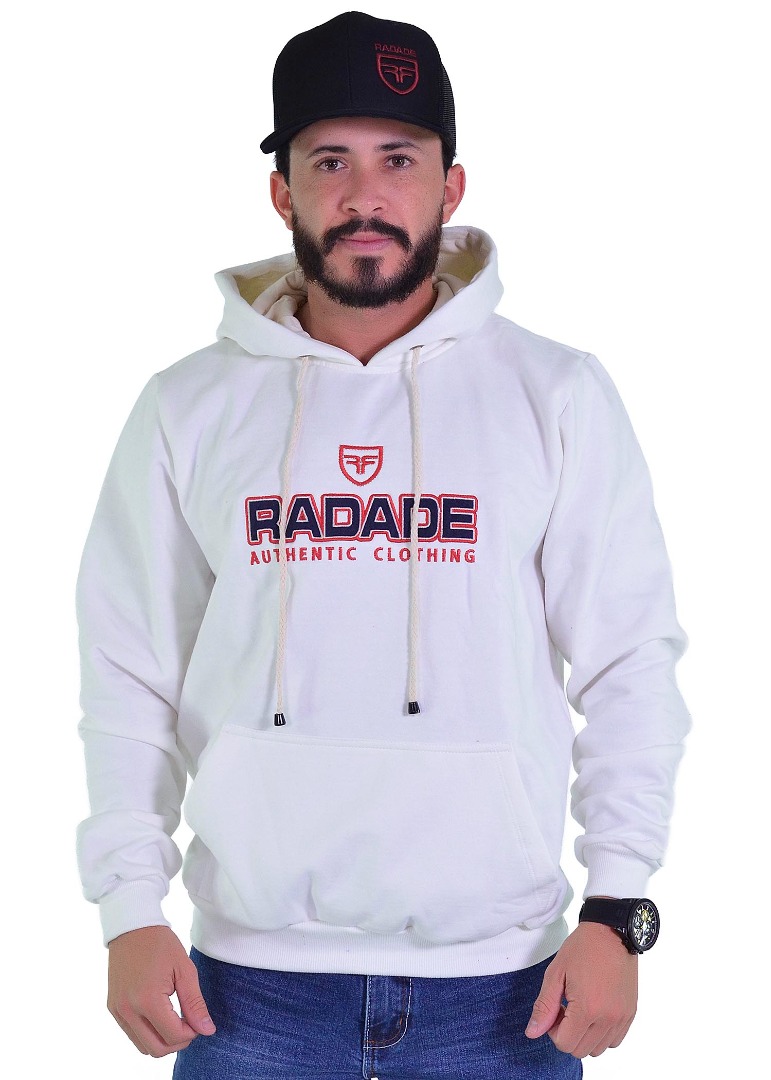 Moletom Radade RDE Bordado cor Bege - 1905