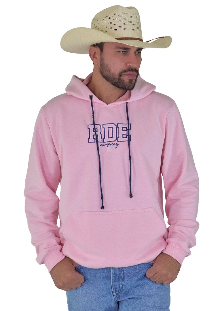 Moletom Radade RDE Bordado cor Rosa - 1851
