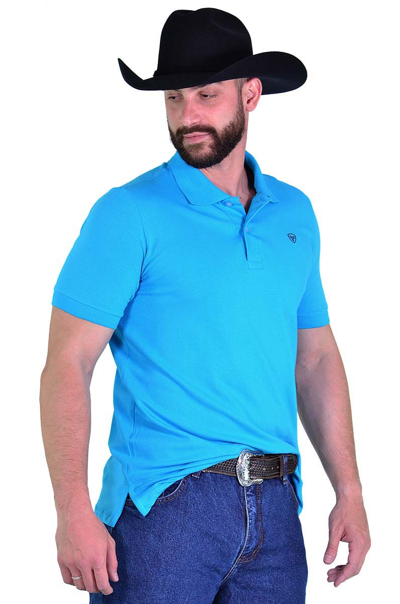 Polo Masculina Radade Classic Azul - 1471