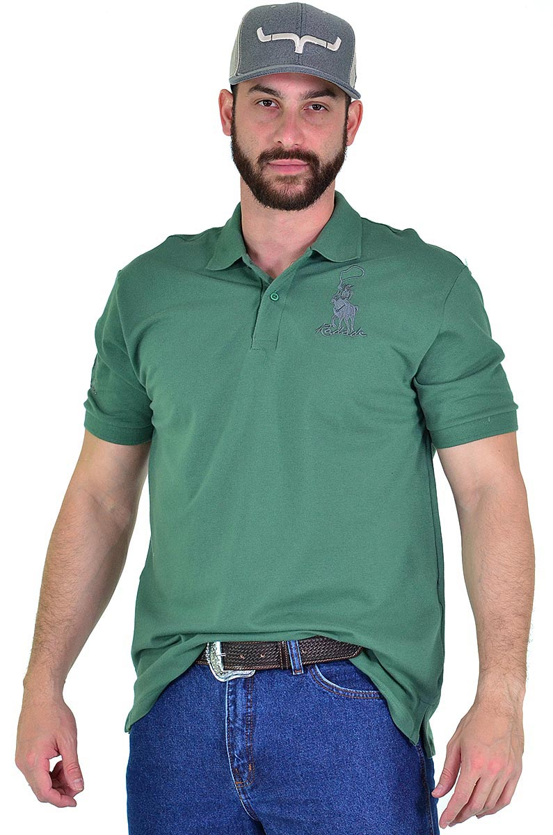 Polo Masculina Radade Classic Verde - 1417