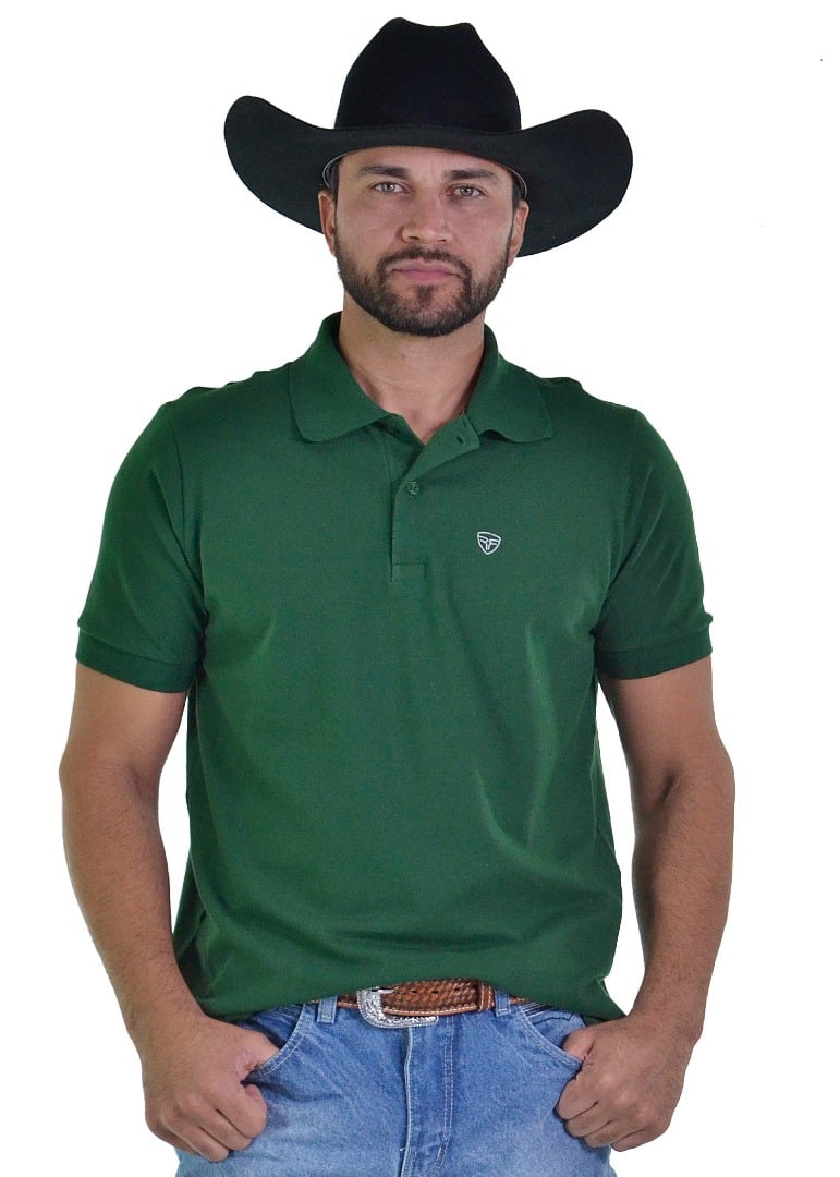 Polo Masculina Radade Lisa Verde - 1767