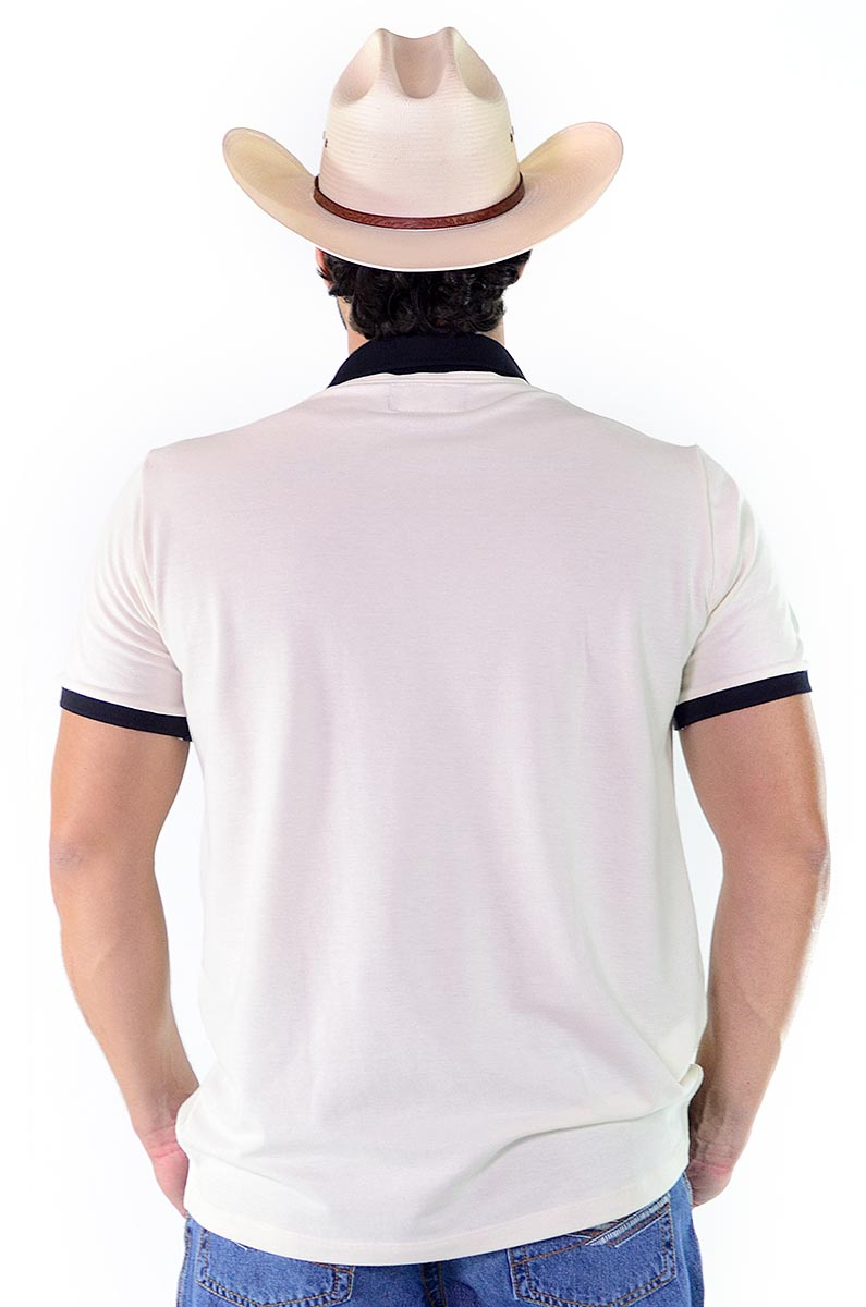 Polo Masculina RAM Classic Bege - 1202