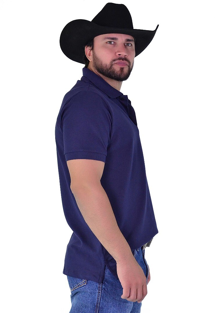 Polo Radade Lisa cor Marinho - 2006